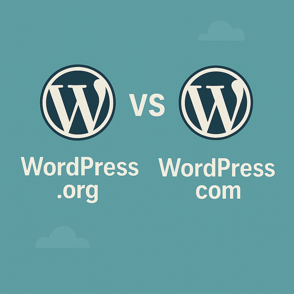 wordpress.com מול wordpress.org