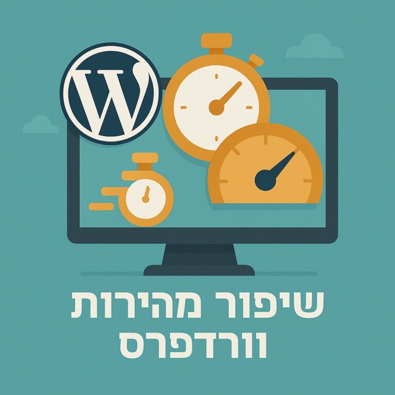 שיפור מהירות וורדפרס